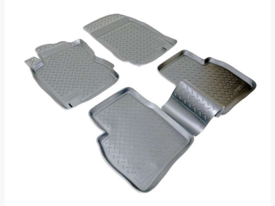 Коврики в салон Norplast полиуретан чёрные для Nissan Note 2006-2014