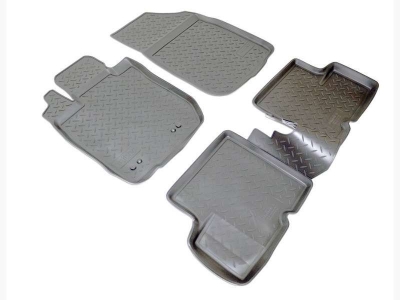 Коврики в салон Norplast полиуретан чёрные для 4х2 для Renault Duster/Nissan Terrano 2011-2021