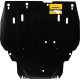 Усиленная защита картера двигателя, КПП (2 мм, сталь) для Dodge Grand Caravan 2007-2010, 2010-2020, Chrysler Town&Country 2007-2010, 2010-2016