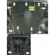 Защита картера и КПП Мотодор сталь 2 мм для Ford Mondeo 2000-2007 00709