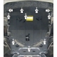 Защита картера и КПП Мотодор сталь 2 мм для Nissan Qashqai 2014-2015 01453