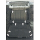 Защита картера и КПП Мотодор сталь 3 мм для Mitsubishi Pajero 4 2006-2021