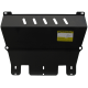 Защита радиатора Мотодор сталь 2 мм для Hyundai HD-72 2007-2021
