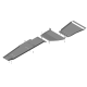 Защита бензобака и РК Мотодор алюминий 5 мм для Ford F-150 Raptor 2009-2021