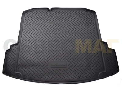 Коврик в багажник Norplast полиуретан чёрный c ",ушами", для Volkswagen Jetta 6 2011-2014