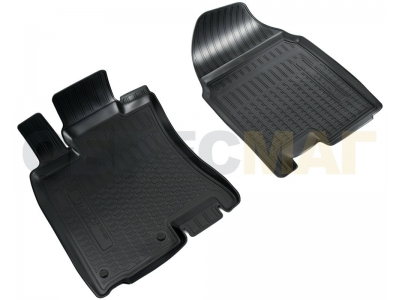 Коврики в салон Norplast полиуретан чёрные передние для Nissan Qashqai/Qashqai +2 2007-2014