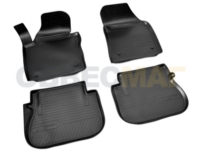 Коврики в салон Norplast полиуретан чёрные для Volkswagen Caddy 2004-2021