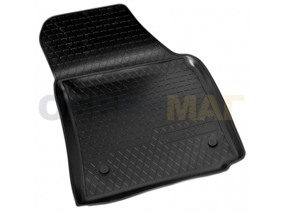 Коврики в салон Norplast полиуретан чёрные для Volkswagen Caddy 2004-2021