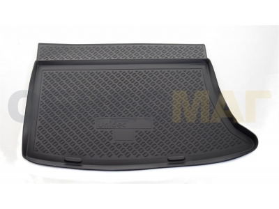 Коврик в багажник Norplast полиуретан чёрный на хетчбек для Hyundai i30 2007-2012