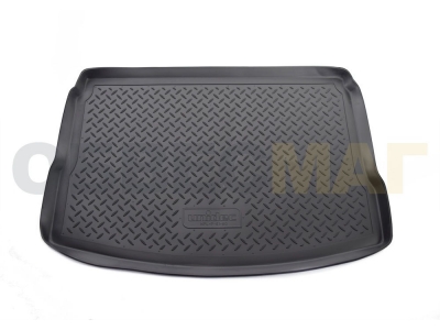 Коврик в багажник Norplast полиуретан чёрный для Nissan Qashqai 2007-2008