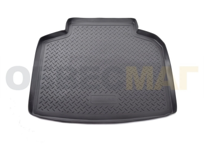 Коврик в багажник Norplast полиуретан чёрный на седан для Toyota Avensis 2003-2008