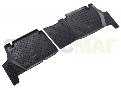 Коврики в салон Norplast полиуретан задние для Citroen Berlingo/Peugeot Partner Tepee 2008-2021