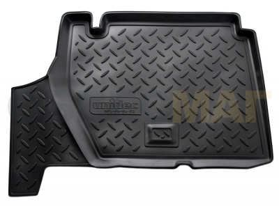 Коврики в салон Norplast полиуретан задние для Citroen Berlingo/Peugeot Partner Tepee 2008-2021