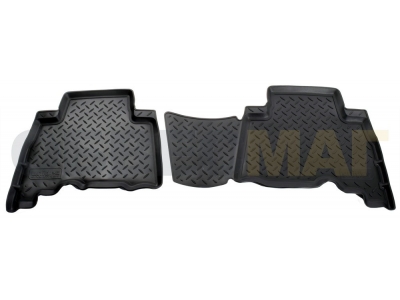 Коврики в салон Norplast полиуретан чёрные 5 мест для Toyota Land Cruiser 150 2013-2021