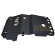 Защита картера Автоброня сталь 2 мм для Toyota Land Cruiser Prado 120 2005-2009