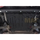 Защита картера и КПП Автоброня для 1,3/1,4/1,6 сталь 2 мм для Ford Fusion/Fiesta 2001-2012