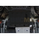 Защита РК Автоброня для 3,0/3,2/3,8 сталь 2 мм для Mitsubishi Pajero 3/4 2000-2021
