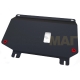 Защита картера и КПП Автоброня сталь 2 мм для Mitsubishi Colt 2009-2012