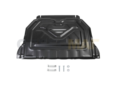 Защита картера и КПП Автоброня для 2,0/2,4/3,0 сталь 2 мм для Mitsubishi Outlander 2012-2021