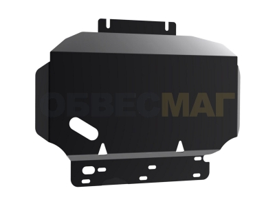 Защита картера Автоброня для 2,5/3,0/4,0 сталь 2 мм для Nissan Pathfinder/Navara 2004-2015