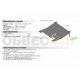 Защита картера и КПП Автоброня для 1,0/1,2/1,3/1,4 сталь 2 мм для Opel Corsa D/Combo C 2003-2011