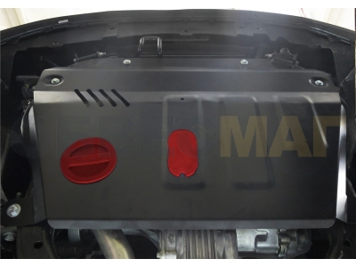 Защита картера и КПП Автоброня для 2,2D/2,4i/3,0i сталь 2 мм для Chevrolet Captiva/Opel Antara 2010-2016