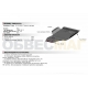Защита картера Автоброня для 2,0 и 2,5 сталь 2 мм для Subaru Forester 2008-2013 111.05406.1
