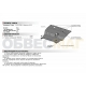 Защита картера и КПП Автоброня для 1,3 сталь 2 мм для Toyota Yaris 2009-2011