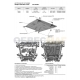 Защита картера и КПП Автоброня для 2,0 MT/2,0 АКПП/2,2D AT сталь 2 мм для Toyota RAV4 2010-2019
