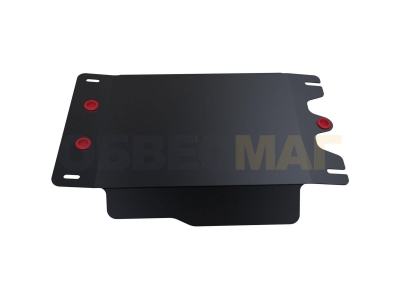 Защита КПП Автоброня сталь 2 мм для Toyota Land Cruiser Prado 120 2005-2009