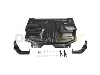 Защита картера и КПП Автоброня сталь 2 мм для Volkswagen/Skoda/Seat/Audi 2006-2021
