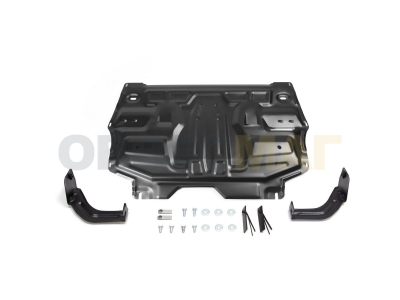 Защита картера и КПП Rival сталь 2 мм для Skoda/Volkswagen/Seat 2006-2020