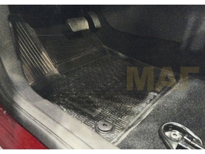 Коврики салона Rival полиуретан 5 штук для Ford Focus 3 2011-2021
