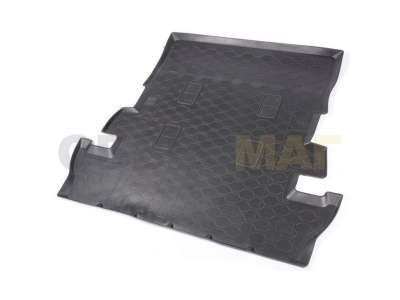 Коврик багажника Rival полиуретан на 7 мест для Toyota Land Cruiser 200/Lexus LX-570 2007-2021