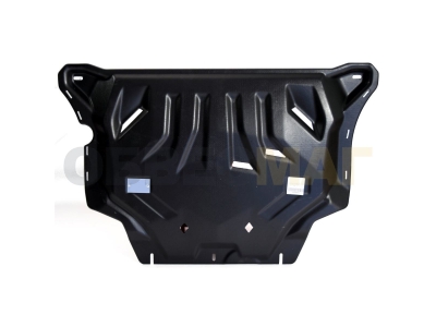Защита картера и КПП АБС-Дизайн композит 8 мм для Audi 3/Volkswagen Golf 7/Seat Leon/Skoda Octavia A7 2012-2020