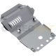 Защита картера Rival алюминий 4 мм для Toyota Land Cruiser Prado 120 2002-2009