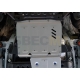 Защита РК Rival для 3,0/3,2D/3,8 алюминий 4 мм для Mitsubishi Pajero 4 2006-2021