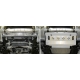 Защита радиатора Rival для 3,0/3,2D/3,8 алюминий 4 мм для Mitsubishi Pajero 4 2006-2021