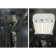 Защита картера и КПП Rival для 1,2T/2,0/2,0D/2,5 алюминий 4 мм для Nissan Qashqai/X-Trail T31/T32/Renault Koleos 2007-2021