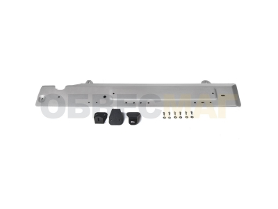 Защита топливных трубок Rival для 1,6/2,0 алюминий 4 мм для Nissan Terrano/Renault Duster/Kaptur 2011-2021