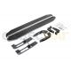 Пороги алюминиевые Rival Premium для Hyundai Santa Fe 2006-2012