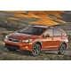 Пороги алюминиевые Rival Premium для Subaru XV 2011-2017