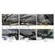 Пороги алюминиевые Rival Premium-Black для Audi Q7 2015-2021