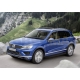Пороги алюминиевые Rival Black для Volkswagen Touareg/Audi Q7 2009-2017