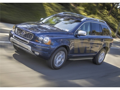 Пороги алюминиевые Rival Premium для Volvo XC90 2006-2014