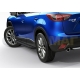 Пороги алюминиевые Rival Black New для Mazda CX-5 2011-2017