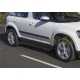 Пороги алюминиевые Rival Black New для Skoda Yeti 2009-2018