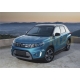Пороги алюминиевые Rival Black New для Suzuki Vitara 2015-2021 F173ALB.5503.1