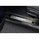 Накладки порогов Rival с надписью 4 штуки для Hyundai Solaris 2017-2021