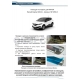 Накладки порогов Rival с надписью 4 штуки для Renault Kaptur 2016-2021